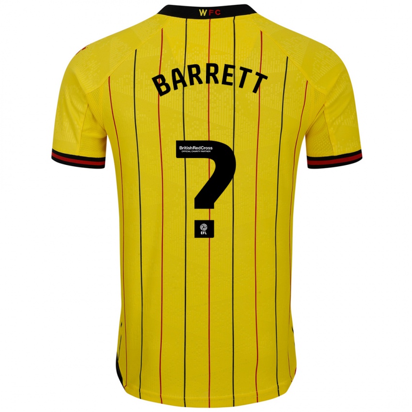 Damen Hayden Barrett #0 Gelb Schwarz Heimtrikot Trikot 2024/25 T-Shirt Österreich