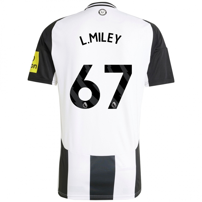 Damen Lewis Miley #67 Weiß Schwarz Heimtrikot Trikot 2024/25 T-Shirt Österreich