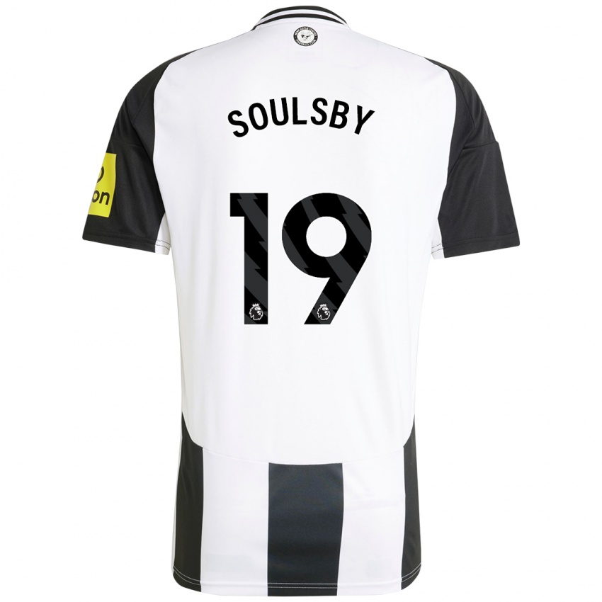 Damen Anna Soulsby #19 Weiß Schwarz Heimtrikot Trikot 2024/25 T-Shirt Österreich