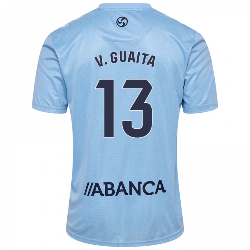 Damen Vicente Guaita #13 Himmelblau Heimtrikot Trikot 2024/25 T-Shirt Österreich