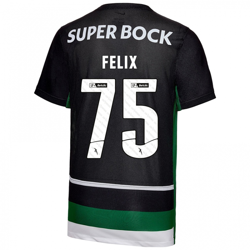 Damen Vando Félix #75 Schwarz Weiß Grün Heimtrikot Trikot 2024/25 T-Shirt Österreich