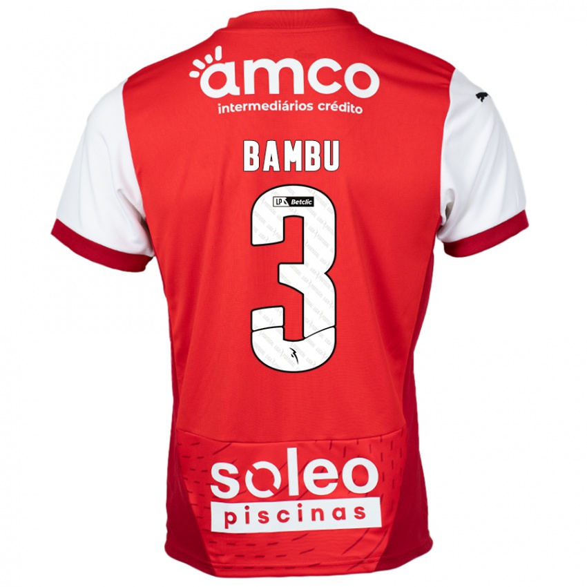 Damen Robson Bambu #3 Rot Weiß Heimtrikot Trikot 2024/25 T-Shirt Österreich