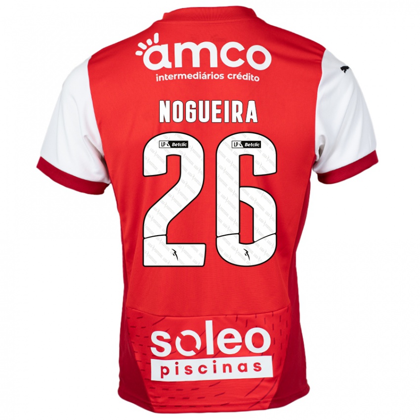 Damen Ana Nogueira #26 Rot Weiß Heimtrikot Trikot 2024/25 T-Shirt Österreich