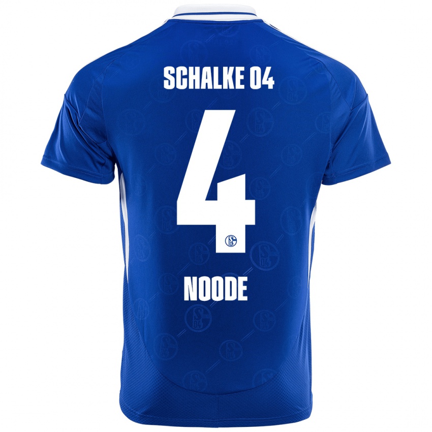 Damen Steve Noode #4 Königsblau Heimtrikot Trikot 2024/25 T-Shirt Österreich