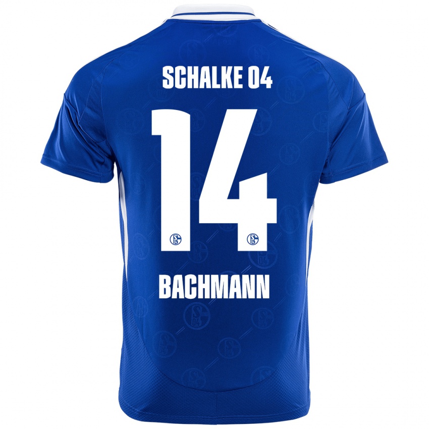 Damen Janik Bachmann #14 Königsblau Heimtrikot Trikot 2024/25 T-Shirt Österreich