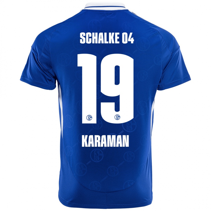 Damen Kenan Karaman #19 Königsblau Heimtrikot Trikot 2024/25 T-Shirt Österreich