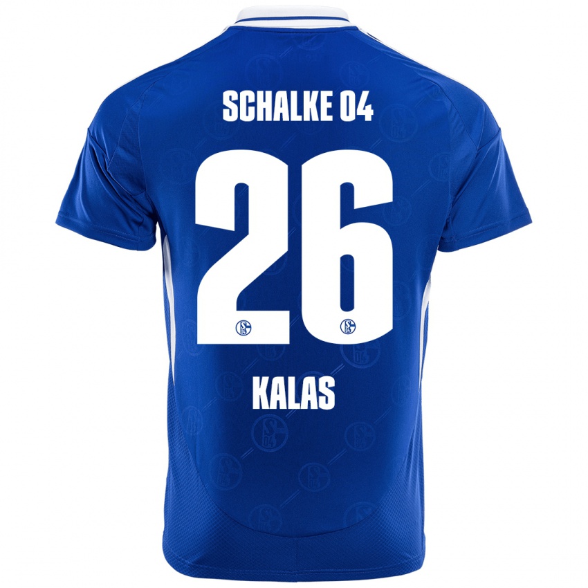 Damen Tomas Kalas #26 Königsblau Heimtrikot Trikot 2024/25 T-Shirt Österreich