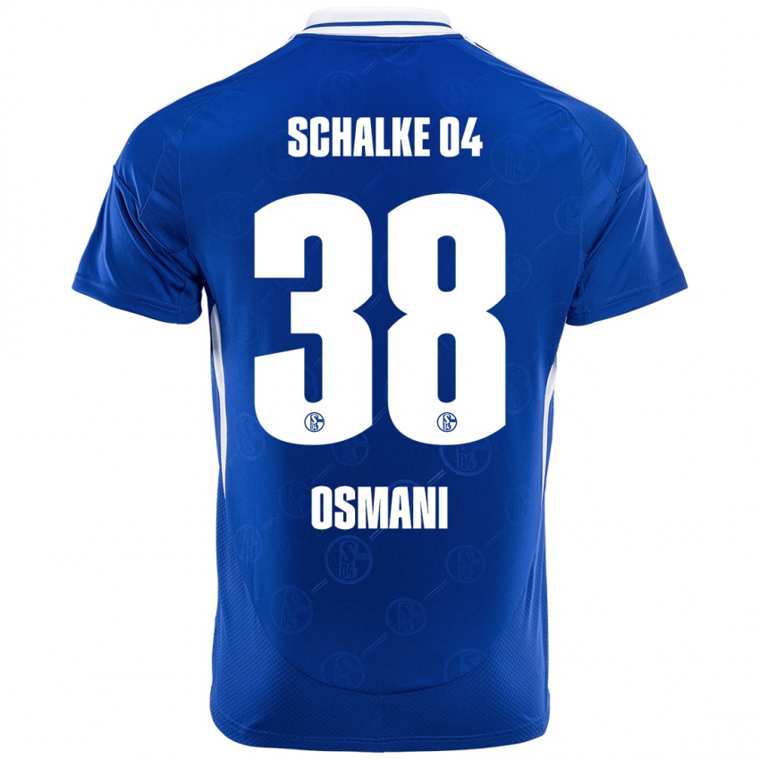 Damen Tristan Osmani #38 Königsblau Heimtrikot Trikot 2024/25 T-Shirt Österreich