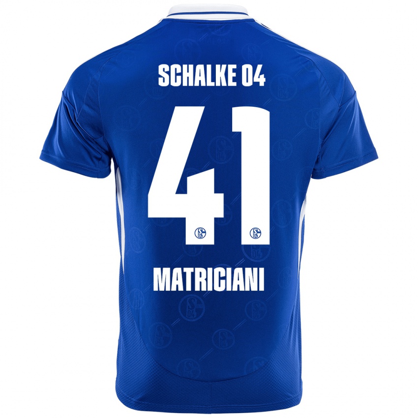 Damen Henning Matriciani #41 Königsblau Heimtrikot Trikot 2024/25 T-Shirt Österreich