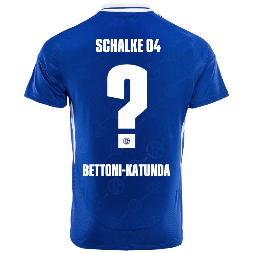 Damen Claudio Bettoni-Katunda #0 Königsblau Heimtrikot Trikot 2024/25 T-Shirt Österreich