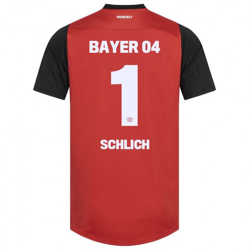 Damen Jesper Schlich #1 Rot Schwarz Heimtrikot Trikot 2024/25 T-Shirt Österreich