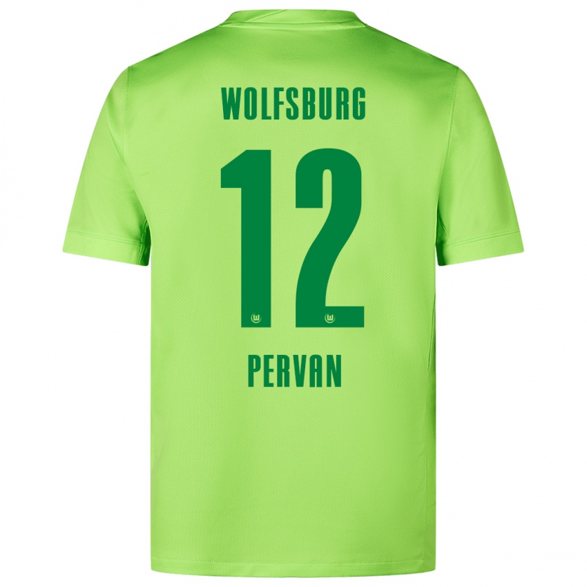 Damen Pavao Pervan #12 Fluoreszierendes Grün Heimtrikot Trikot 2024/25 T-Shirt Österreich