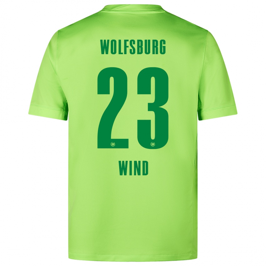 Damen Jonas Wind #23 Fluoreszierendes Grün Heimtrikot Trikot 2024/25 T-Shirt Österreich