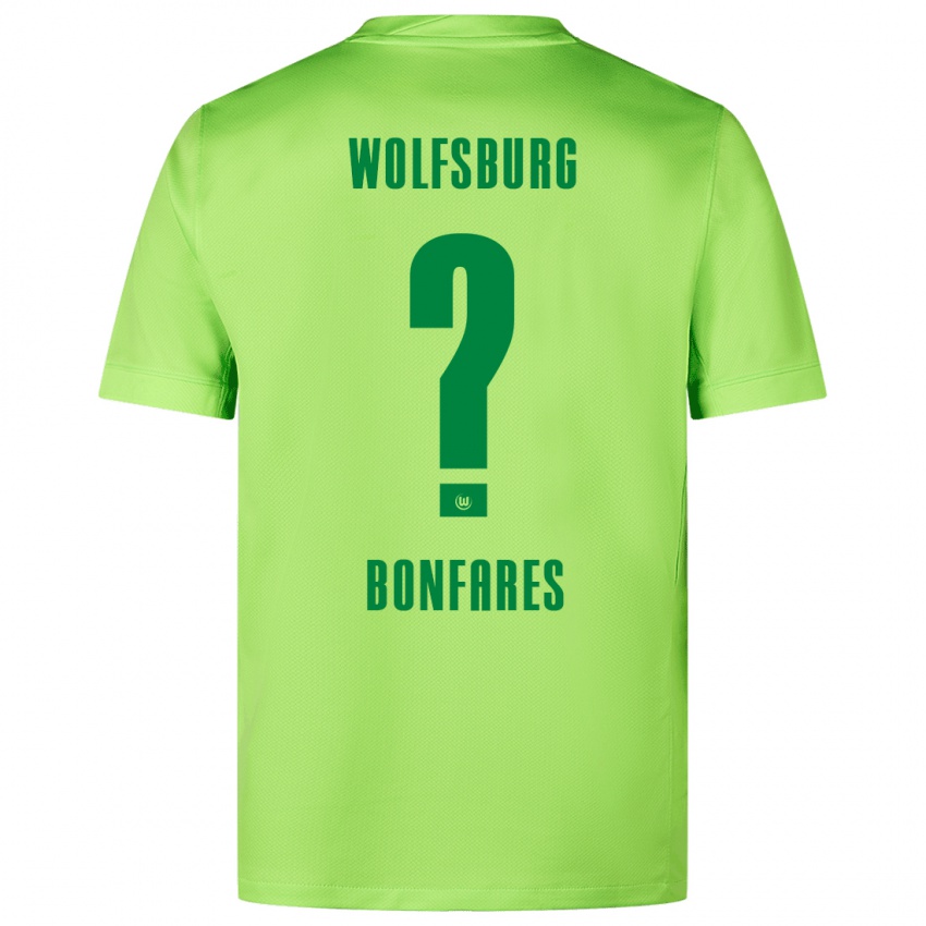 Damen Marouan Bonfares #0 Fluoreszierendes Grün Heimtrikot Trikot 2024/25 T-Shirt Österreich