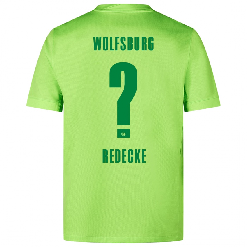 Damen Jan Redecke #0 Fluoreszierendes Grün Heimtrikot Trikot 2024/25 T-Shirt Österreich