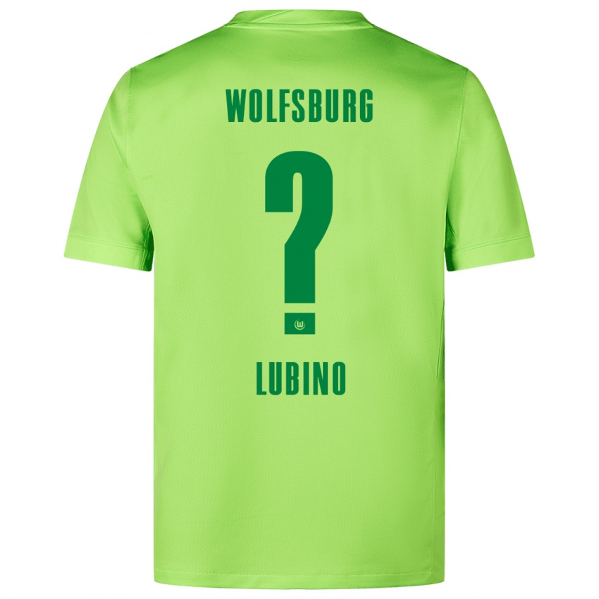 Damen Francesco Lubino #0 Fluoreszierendes Grün Heimtrikot Trikot 2024/25 T-Shirt Österreich