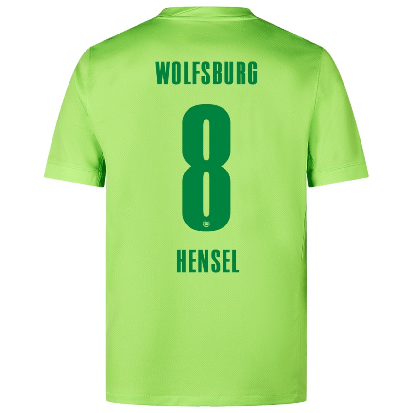 Damen Pharell Hensel #8 Fluoreszierendes Grün Heimtrikot Trikot 2024/25 T-Shirt Österreich