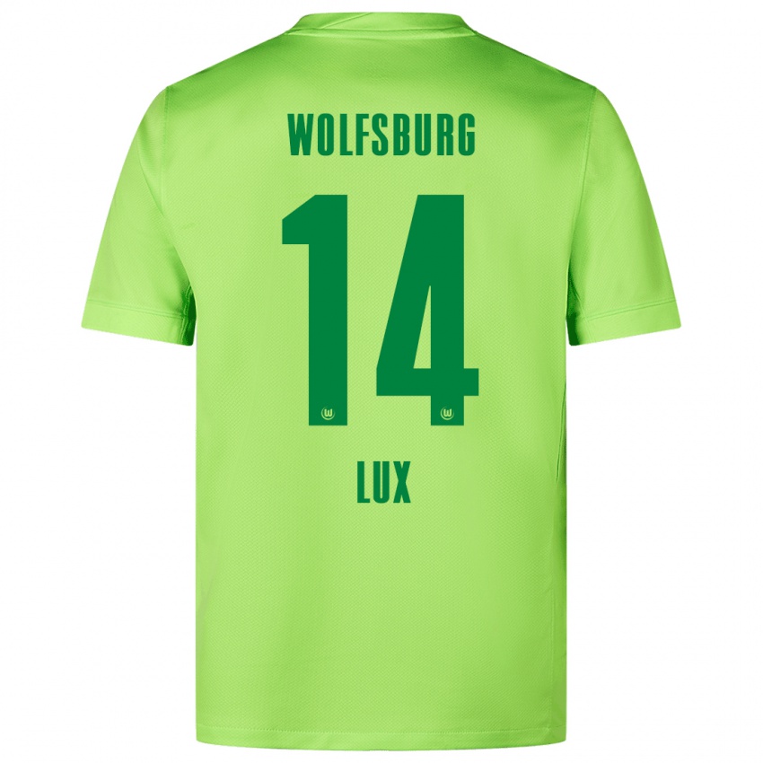 Damen Finn-Marco Lux #14 Fluoreszierendes Grün Heimtrikot Trikot 2024/25 T-Shirt Österreich