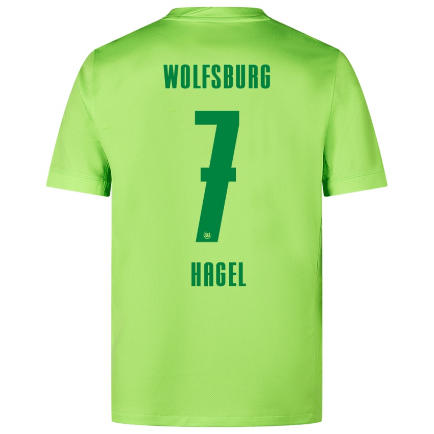 Damen Chantal Hagel #7 Fluoreszierendes Grün Heimtrikot Trikot 2024/25 T-Shirt Österreich