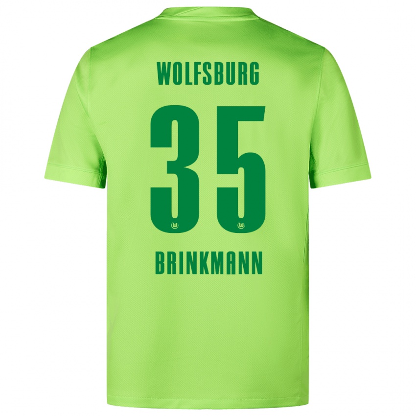 Damen Karla Brinkmann #35 Fluoreszierendes Grün Heimtrikot Trikot 2024/25 T-Shirt Österreich