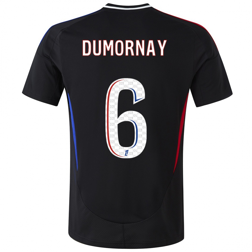 Damen Melchie Dumornay #6 Schwarz Auswärtstrikot Trikot 2024/25 T-Shirt Österreich