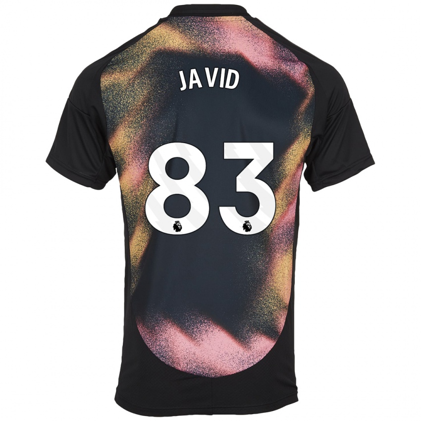 Damen Abdullah Javid #83 Schwarz Weiß Auswärtstrikot Trikot 2024/25 T-Shirt Österreich