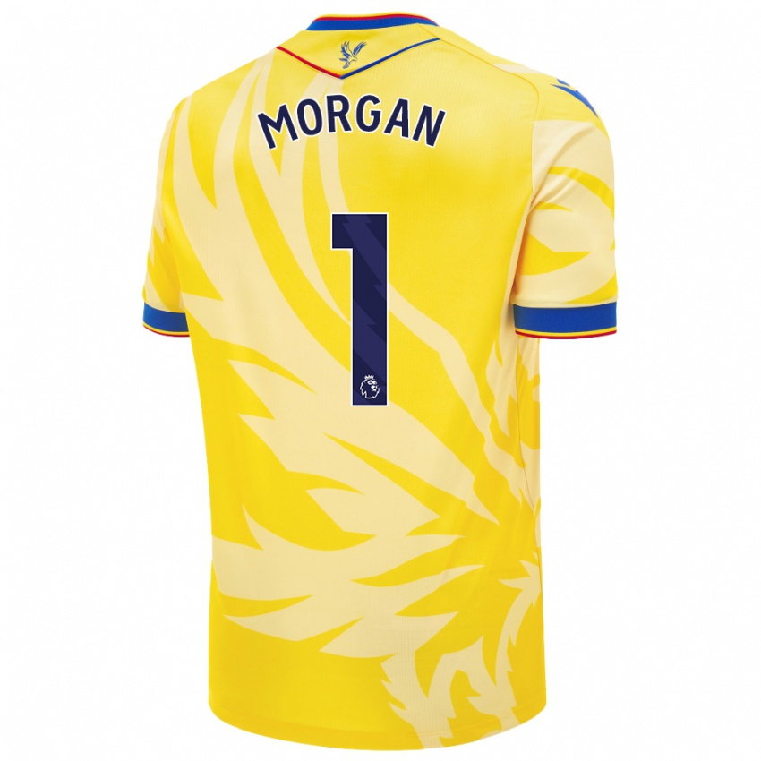 Damen Chloe Morgan #1 Gelb Auswärtstrikot Trikot 2024/25 T-Shirt Österreich