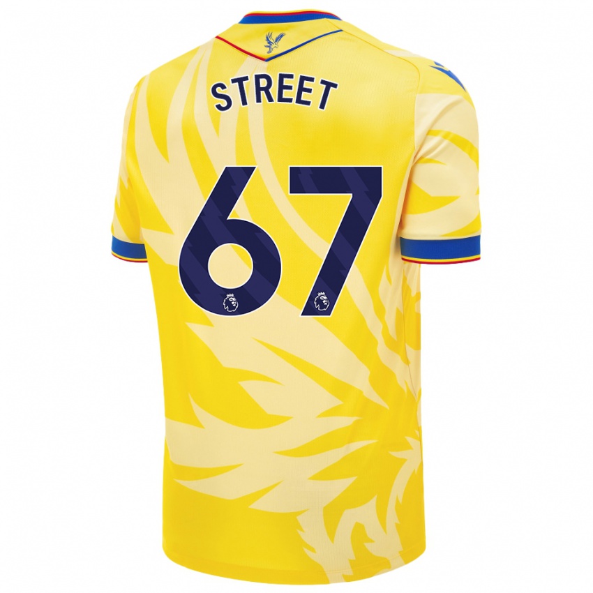 Damen Rob Street #67 Gelb Auswärtstrikot Trikot 2024/25 T-Shirt Österreich