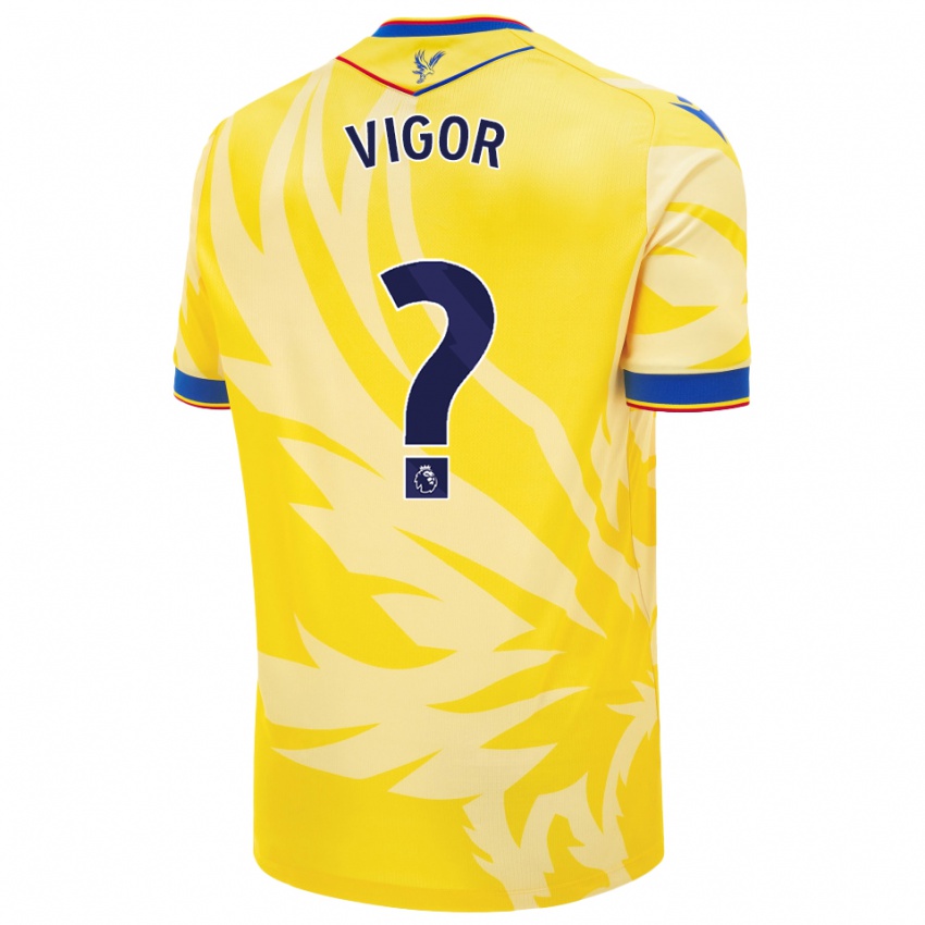 Damen Matthew Vigor #0 Gelb Auswärtstrikot Trikot 2024/25 T-Shirt Österreich