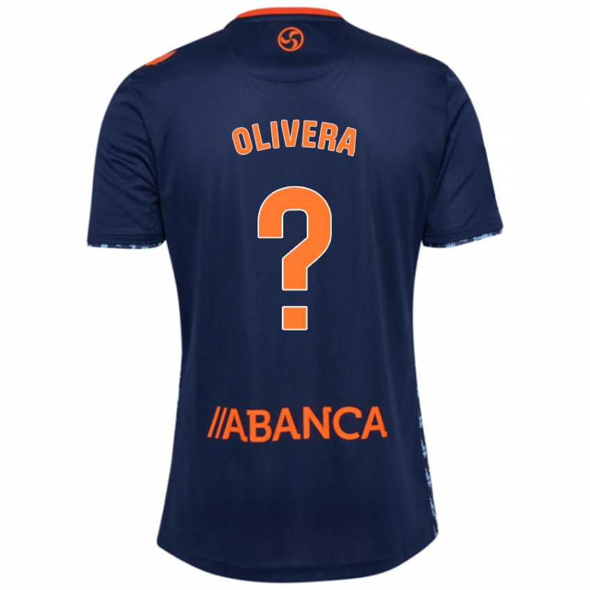 Damen Nacho Olivera #0 Marineblau Auswärtstrikot Trikot 2024/25 T-Shirt Österreich