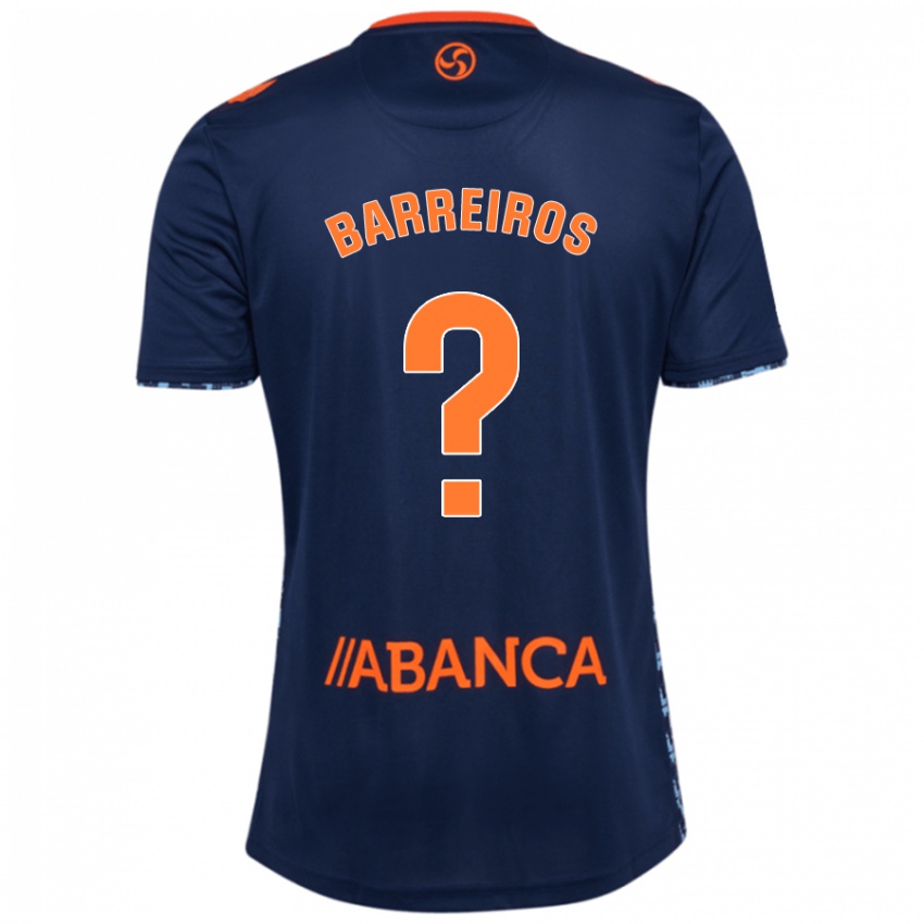 Damen Iago Barreiros #0 Marineblau Auswärtstrikot Trikot 2024/25 T-Shirt Österreich