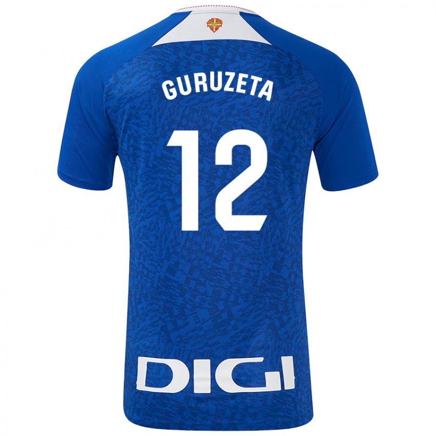 Damen Gorka Guruzeta #12 Königsblau Auswärtstrikot Trikot 2024/25 T-Shirt Österreich