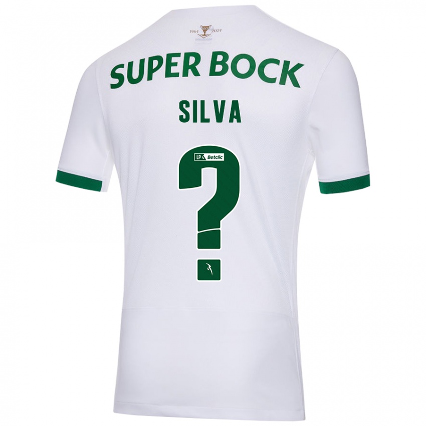 Damen Francisco Silva #0 Weiß Grün Auswärtstrikot Trikot 2024/25 T-Shirt Österreich