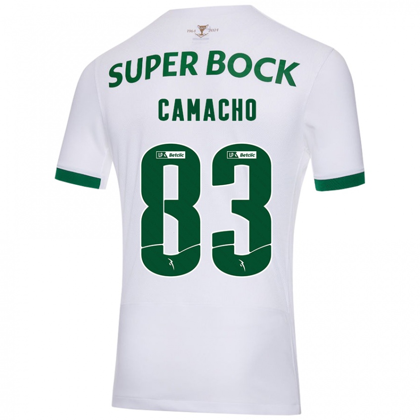 Damen Rafael Camacho #83 Weiß Grün Auswärtstrikot Trikot 2024/25 T-Shirt Österreich