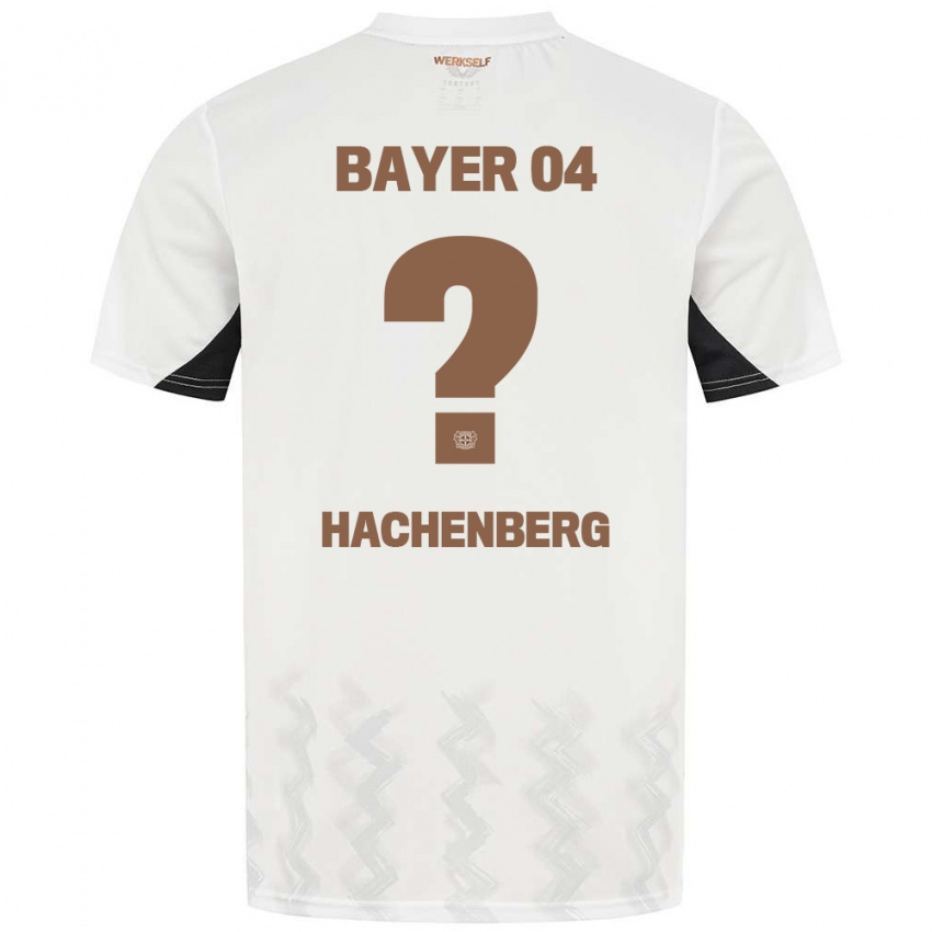 Damen Merlin Hachenberg #0 Weiß Schwarz Auswärtstrikot Trikot 2024/25 T-Shirt Österreich