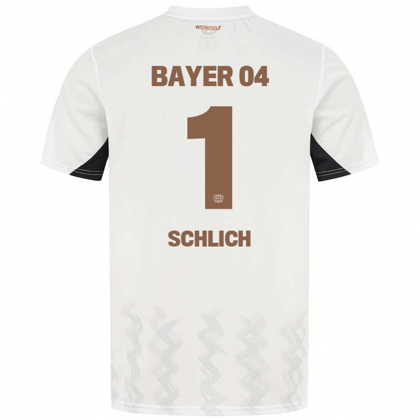 Damen Jesper Schlich #1 Weiß Schwarz Auswärtstrikot Trikot 2024/25 T-Shirt Österreich