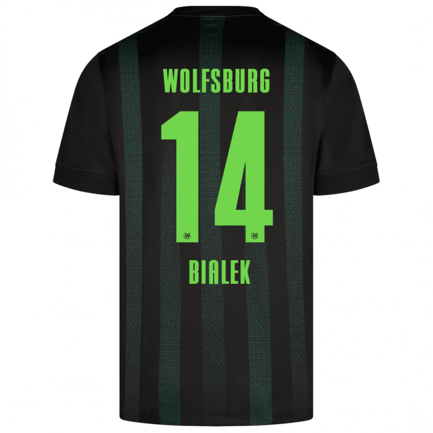 Damen Bartosz Bialek #14 Dunkelgrün Auswärtstrikot Trikot 2024/25 T-Shirt Österreich