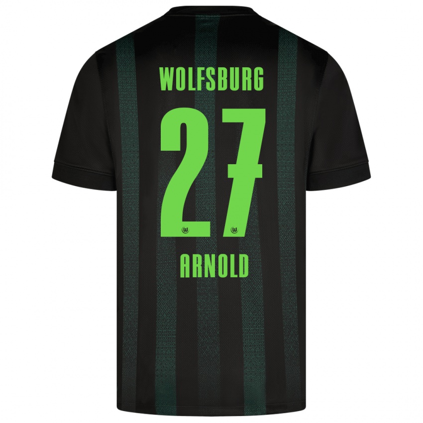 Damen Maximilian Arnold #27 Dunkelgrün Auswärtstrikot Trikot 2024/25 T-Shirt Österreich