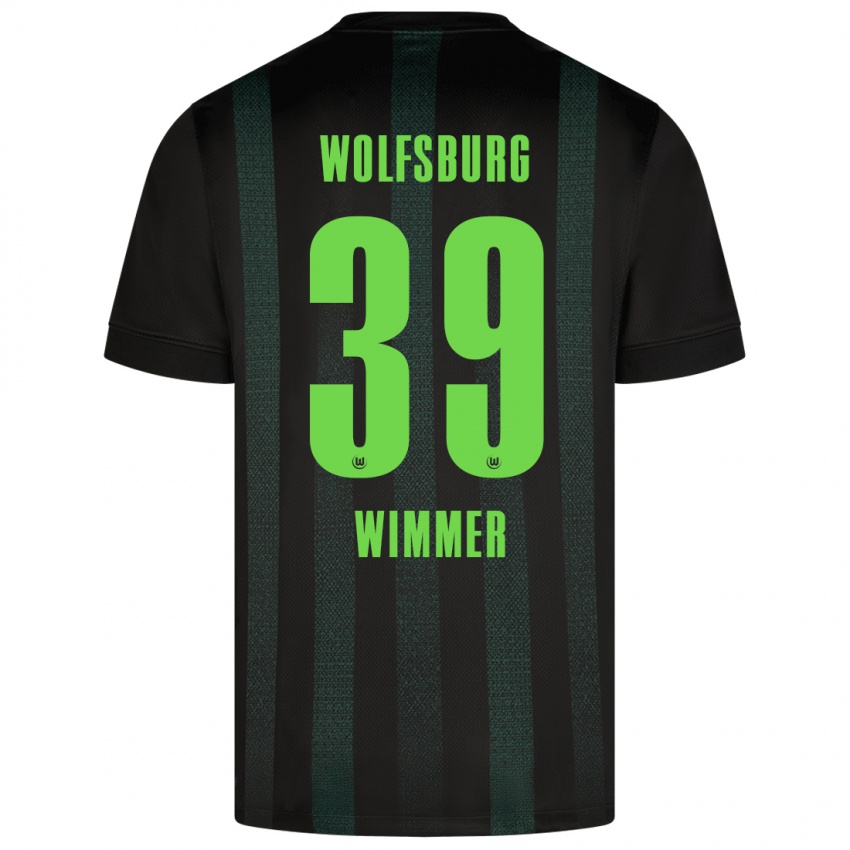 Damen Patrick Wimmer #39 Dunkelgrün Auswärtstrikot Trikot 2024/25 T-Shirt Österreich