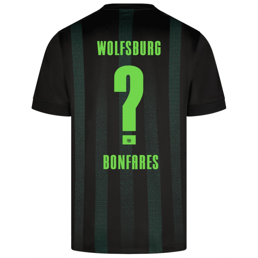 Damen Marouan Bonfares #0 Dunkelgrün Auswärtstrikot Trikot 2024/25 T-Shirt Österreich