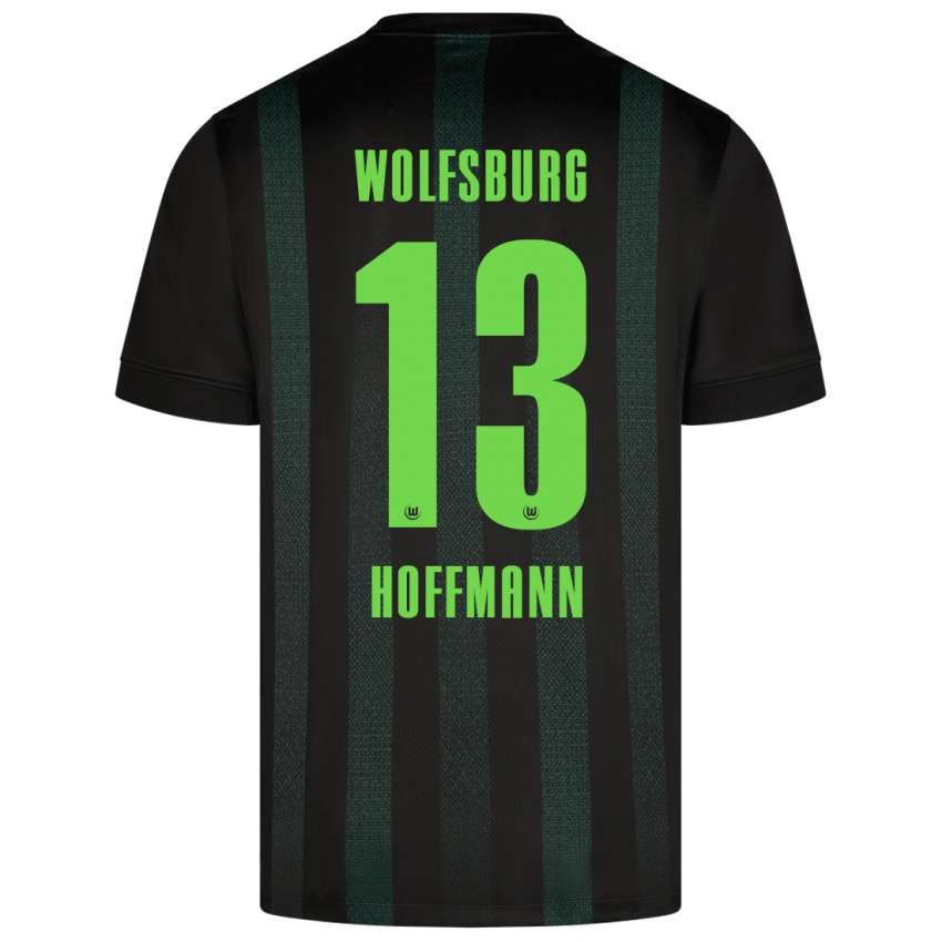 Damen Nils Hoffmann #13 Dunkelgrün Auswärtstrikot Trikot 2024/25 T-Shirt Österreich