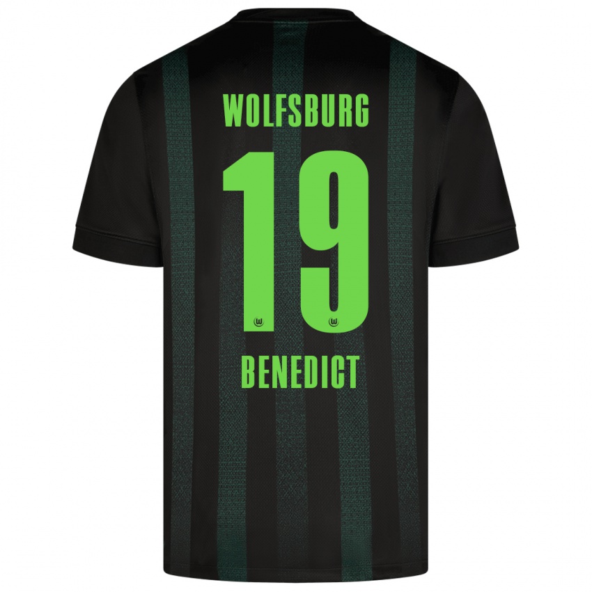 Damen Trevor Benedict #19 Dunkelgrün Auswärtstrikot Trikot 2024/25 T-Shirt Österreich