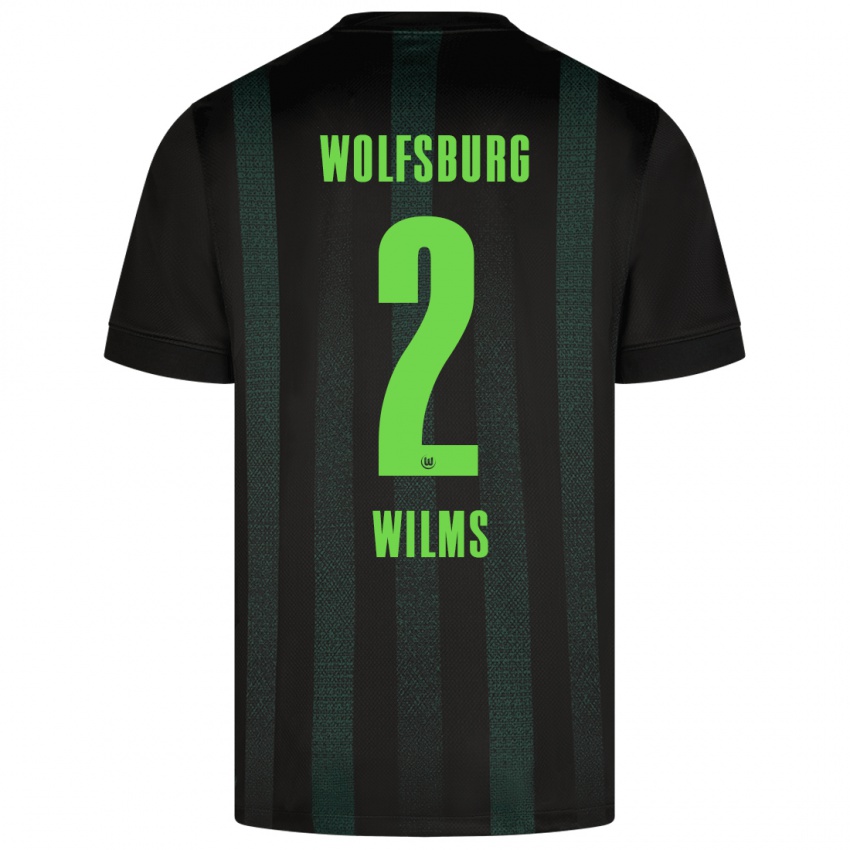 Damen Lynn Wilms #2 Dunkelgrün Auswärtstrikot Trikot 2024/25 T-Shirt Österreich