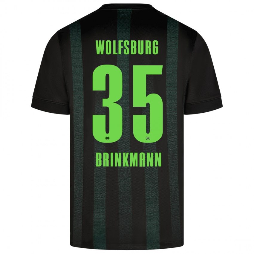 Damen Karla Brinkmann #35 Dunkelgrün Auswärtstrikot Trikot 2024/25 T-Shirt Österreich