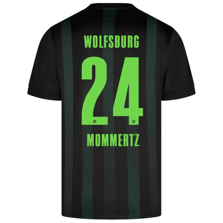 Damen Benjamin Mommertz #24 Dunkelgrün Auswärtstrikot Trikot 2024/25 T-Shirt Österreich