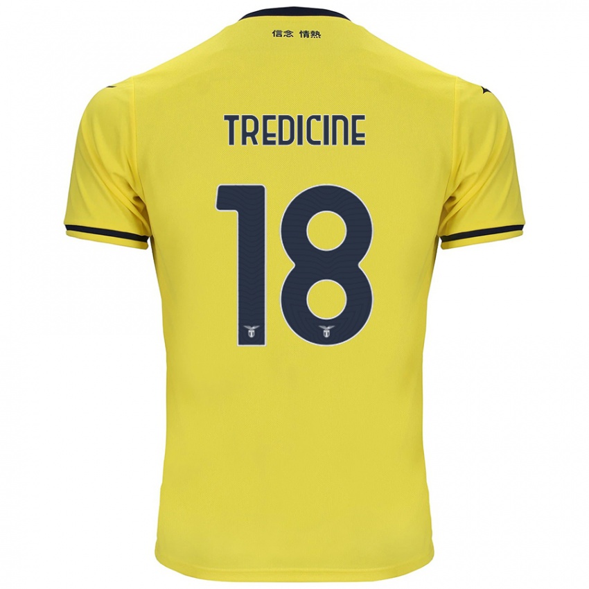 Damen Manuel Tredicine #18 Gelb Auswärtstrikot Trikot 2024/25 T-Shirt Österreich