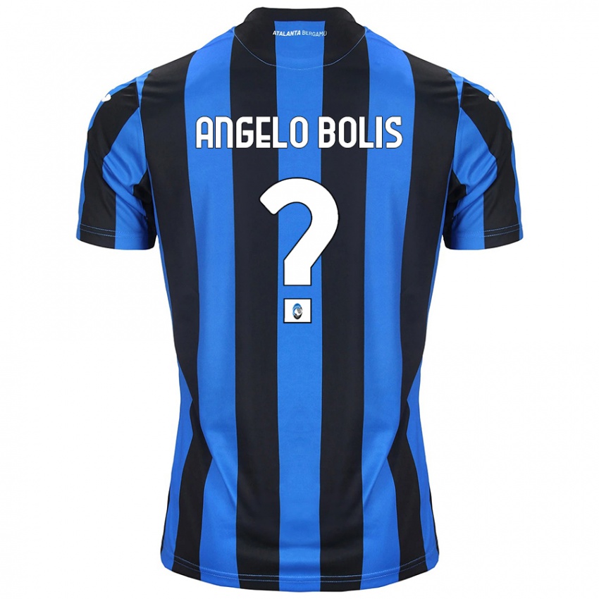 Kinder Tommaso Angelo Bolis #0 Blau Schwarz Heimtrikot Trikot 2024/25 T-Shirt Österreich