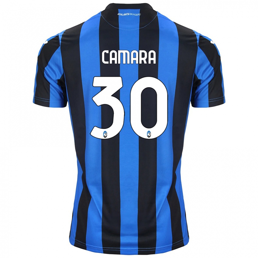 Kinder Henry Camara #30 Blau Schwarz Heimtrikot Trikot 2024/25 T-Shirt Österreich