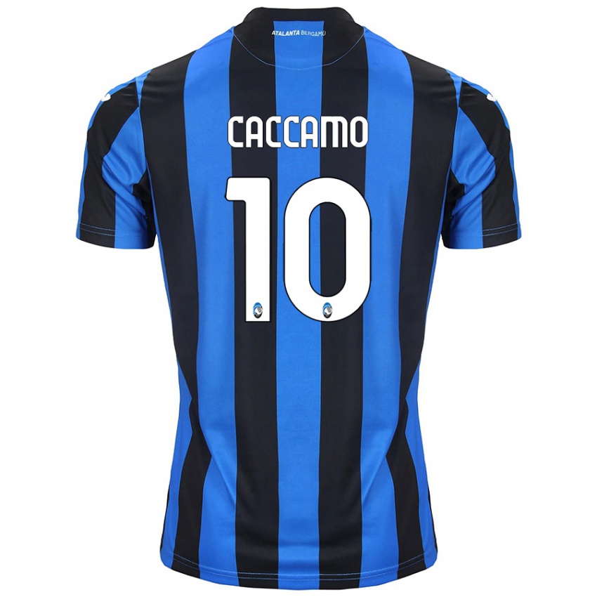 Kinder Patrizia Caccamo #10 Blau Schwarz Heimtrikot Trikot 2024/25 T-Shirt Österreich