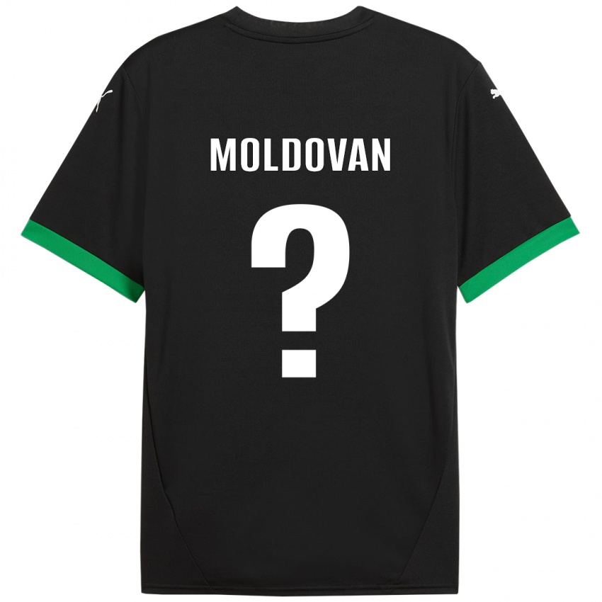 Kinder Horațiu Moldovan #0 Schwarz Dunkelgrün Heimtrikot Trikot 2024/25 T-Shirt Österreich